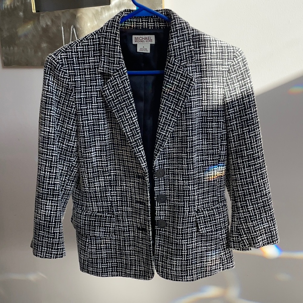 Michael Kors tweed blazer